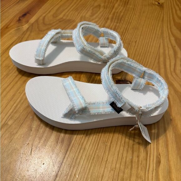 NWB Teva Women's Midform Universal Fray Frazier Light Multi 1118954 Women’s SZ 9 - Picture 7 of 12